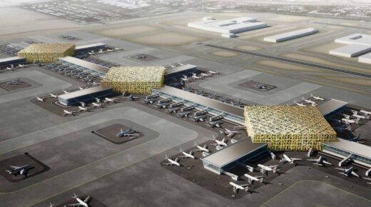 Dubaj 33 milliárd dollárért építi a világ legnagyobb repülőterét, amely négyszer nagyobb lesz, mint az LAX és a New York-i JFK repülőtér együttvéve.
